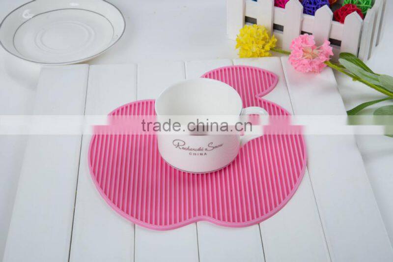 Apple Silicone Mat /place mat/hot pad