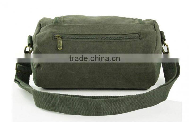 Travel Canvas Round Messenger Bag