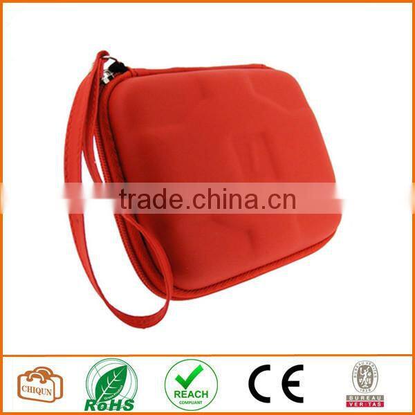 Red EVA Hard Case Cover for Portable External Hard Drives 2.5'' Inches (6.4 cm)