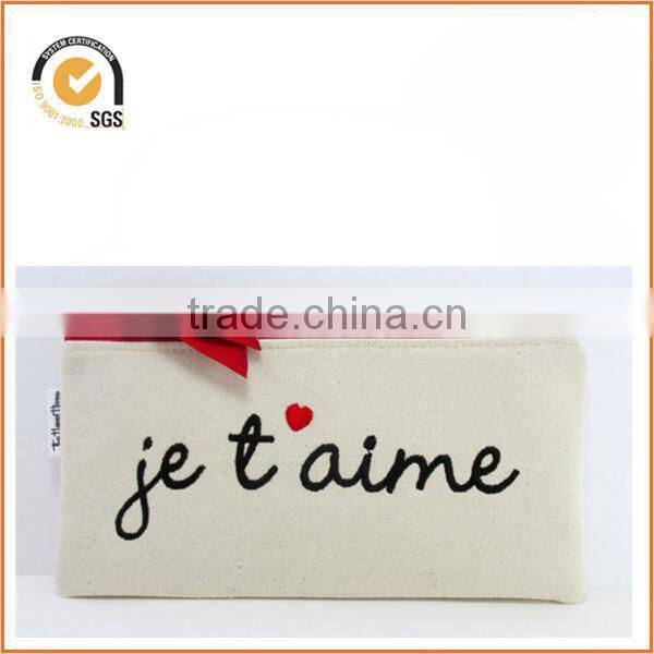 Tapir Snack Bag, Canvas Zipper Pouch,6"x3.3"x1.6" By Chiqun Donggaun CQ-H01052