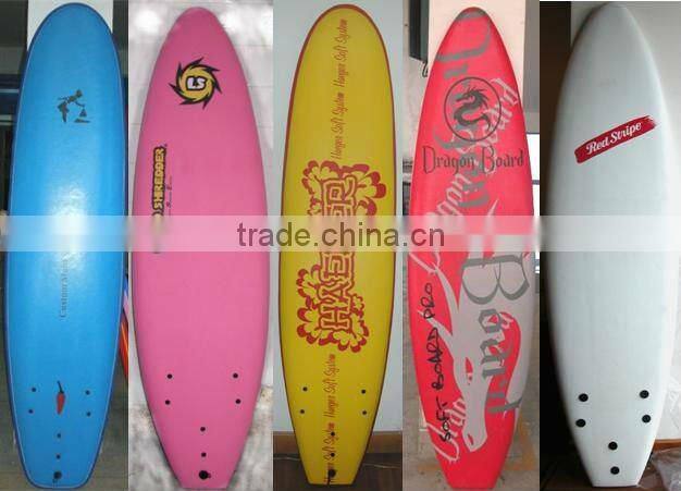 7'8'9' IXPE XPE foam surfing stand up long board factory in zhejiang