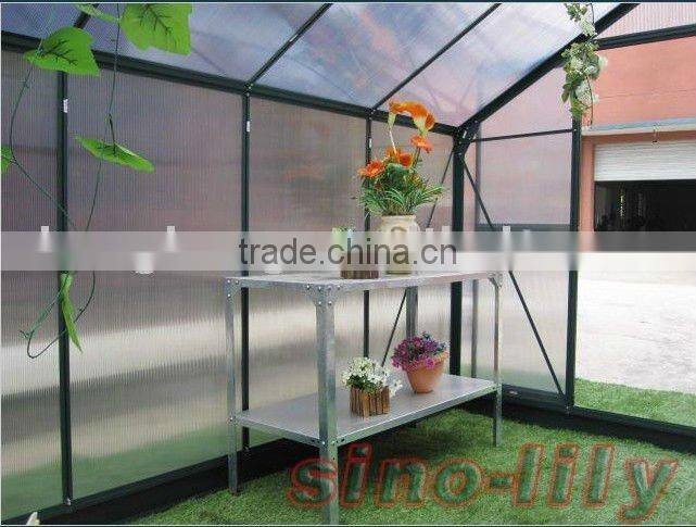 8x8ft excellent greenhouse without spring clips