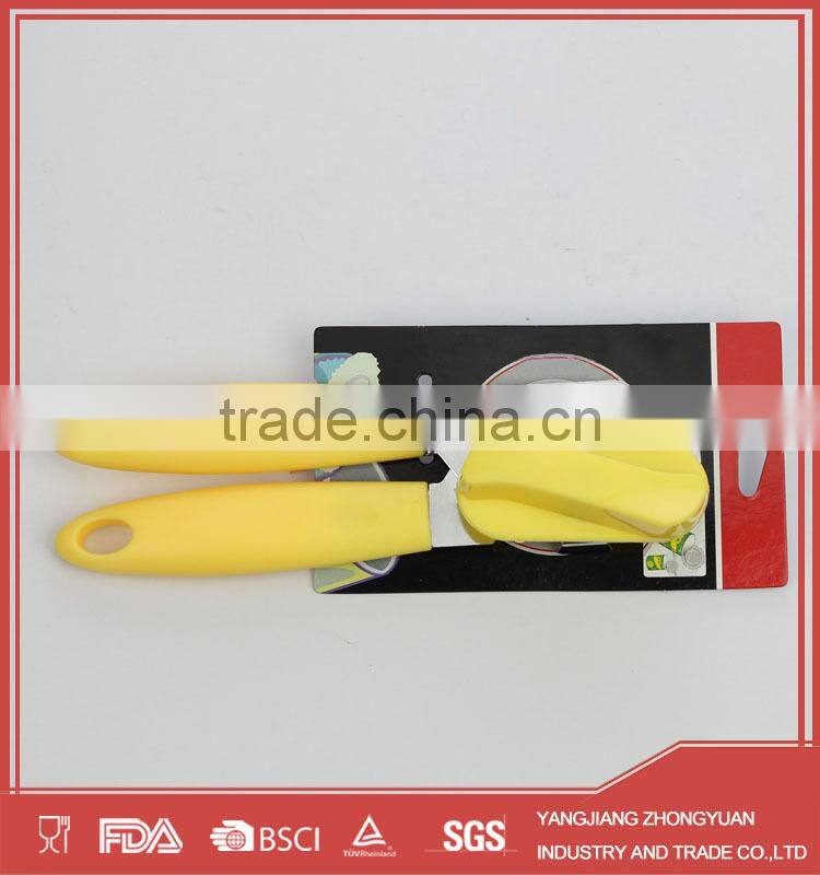 New design can opener and bottle opener