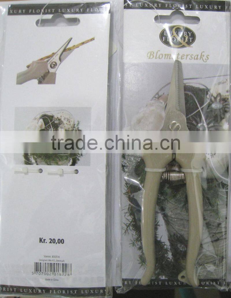 Bypass 6" S/S Garden Pruning Shears Pruning Scissor