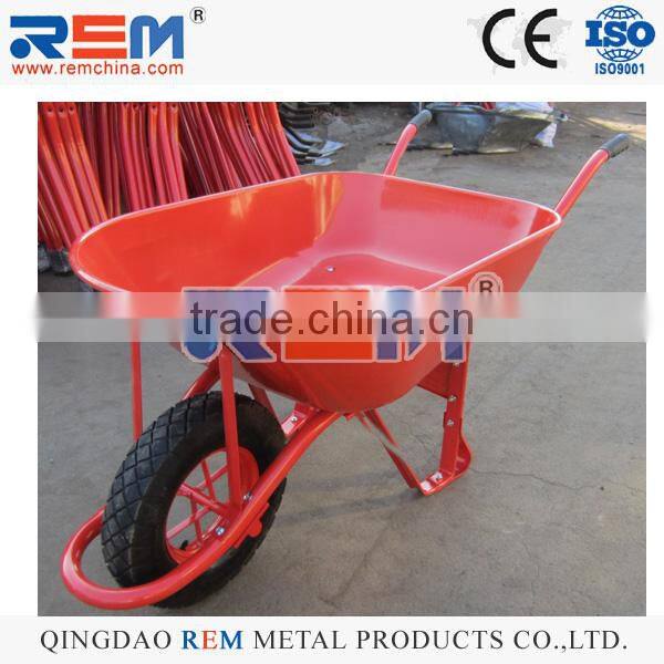wheel barrow factory supply high quality heavy duty farm tools metal wheel barrow WB7503