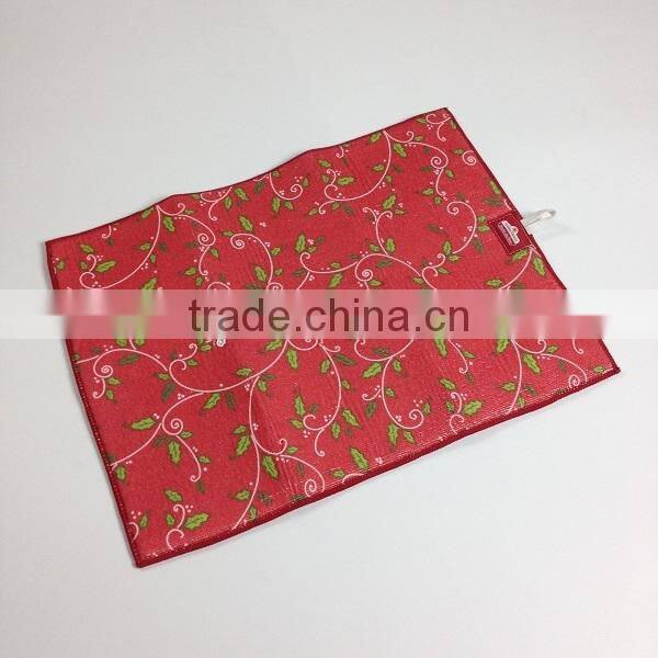 Home kitchen table dish drainer microfiber drying mat
