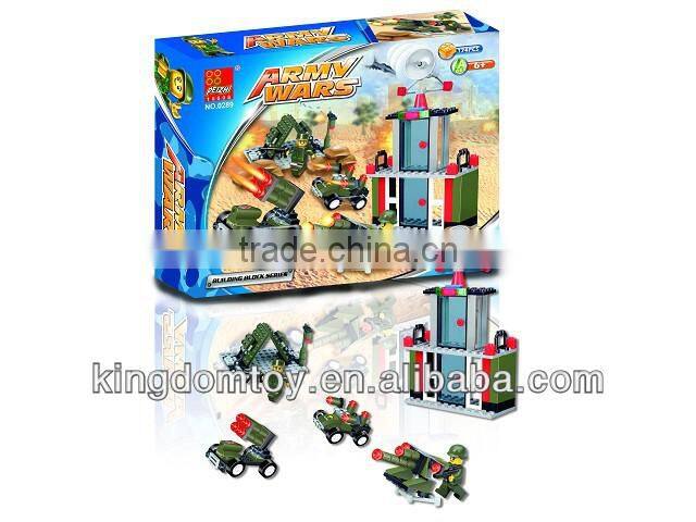 The building blocks of army car for wholesale
