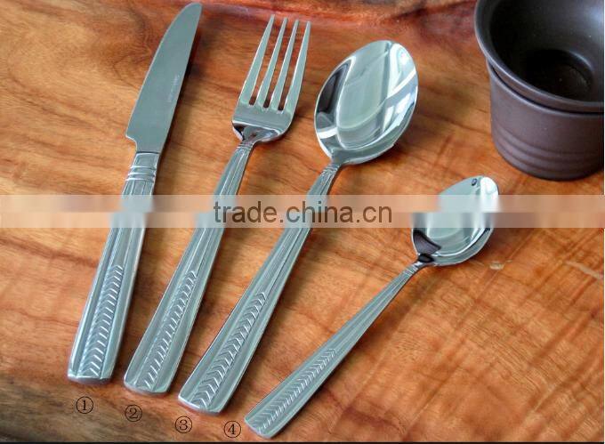 Best selling silver china culture flatware wholesale;china wholesale cheap flatware