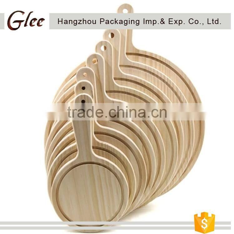 Professional trendy high quality wooden pizza plate