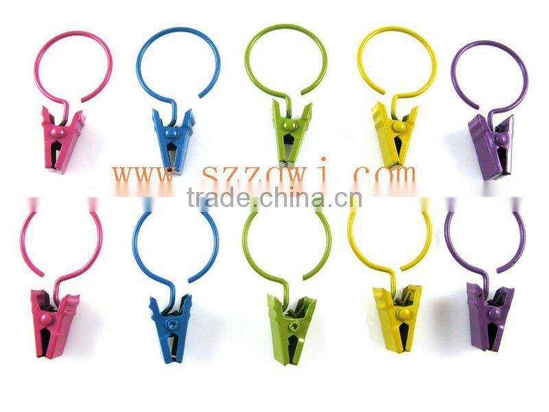 Curtain rod rings Metal Curtain Clip