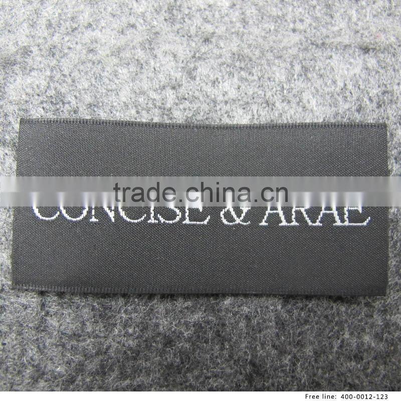 Overlock Custom Garment Woven Label