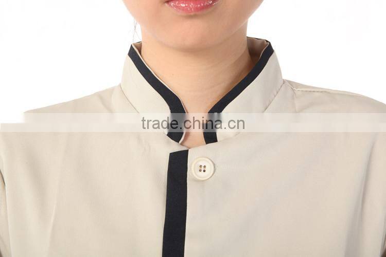 Thickening clothes long-sleeve autumn and winter hotel uniforms cleaning services pa uniforms