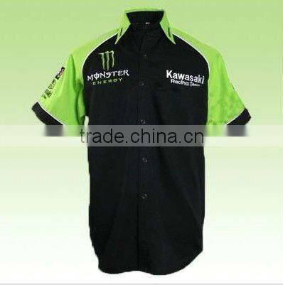 Summer Wear Promotion Racing Shirts For Men