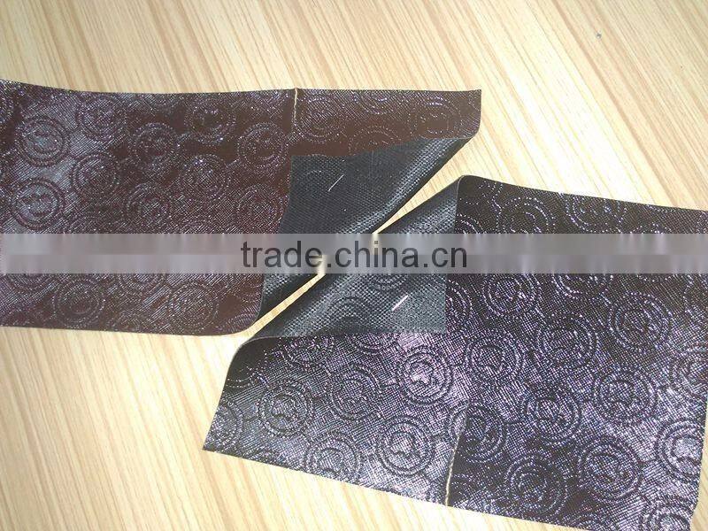 A Grade PVC Sponge Leather Stocklot F or Shoes ,Bags