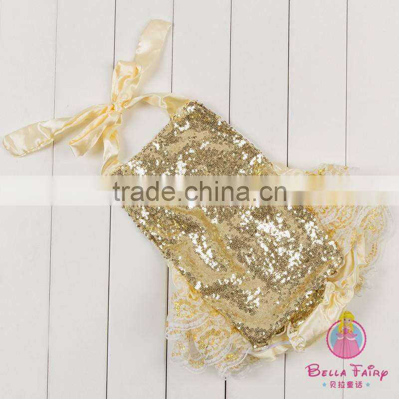 Popular selling 100%cotton baby jumpsuit rompers for toddler grils