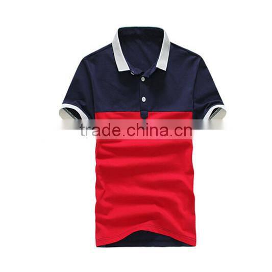 Cannda high quality two color polo shirt from t-shirt maker