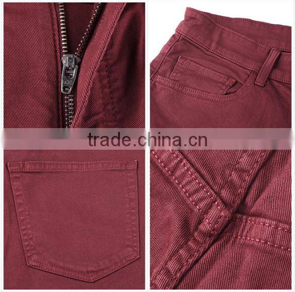 factory price slim fit woven denim fabric men jeans fashion