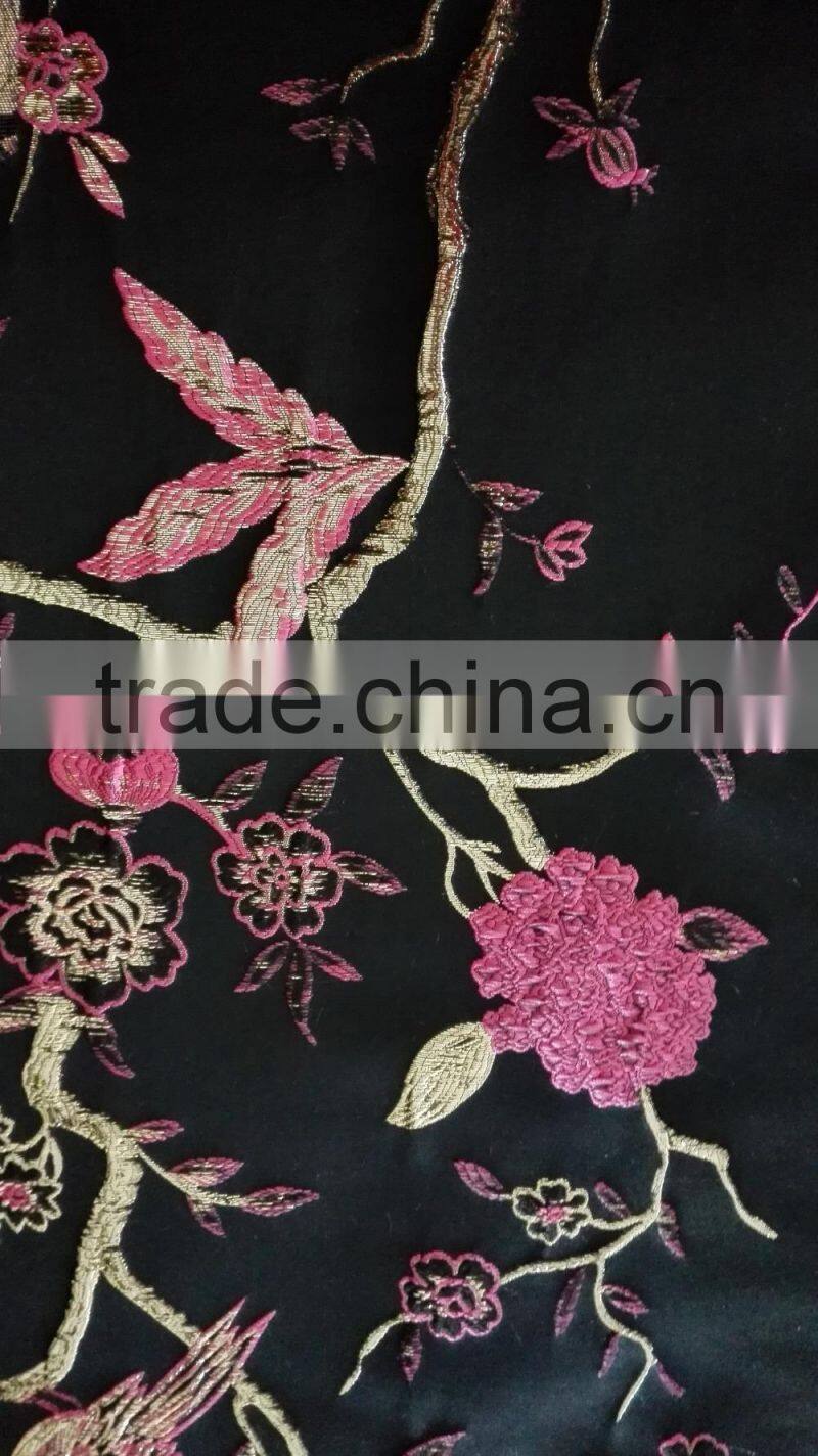 high quality T/C woven jacquard for women's dress