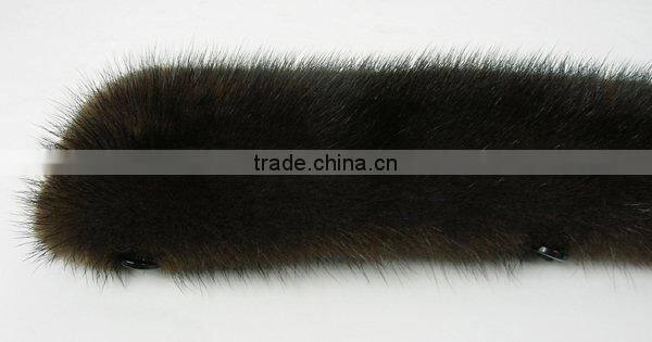 Collar-M1 Detachable Genuine Mink Fur Collar