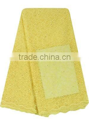 100% Nigeria Cotton Voile Lace Fabric SL0402-9