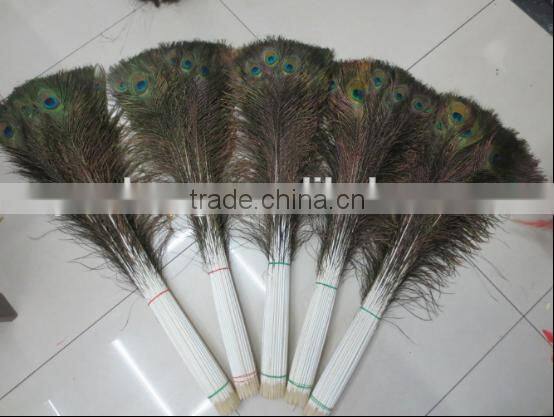Peacock Eye Tail Feather For Accessory DIY Masquerade Decoration Party Dress