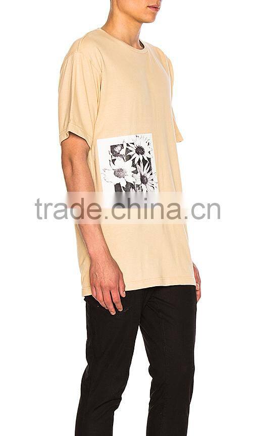 China apparel factory high quality soft crew neck short sleeve mens printing t shirts