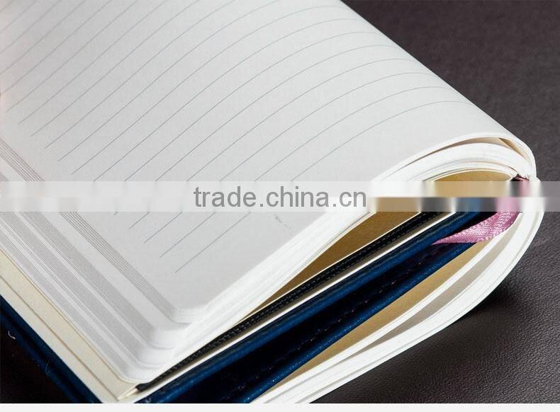 A6 hardcover section sawing binding notebook with stitching customizable leather journey notebook