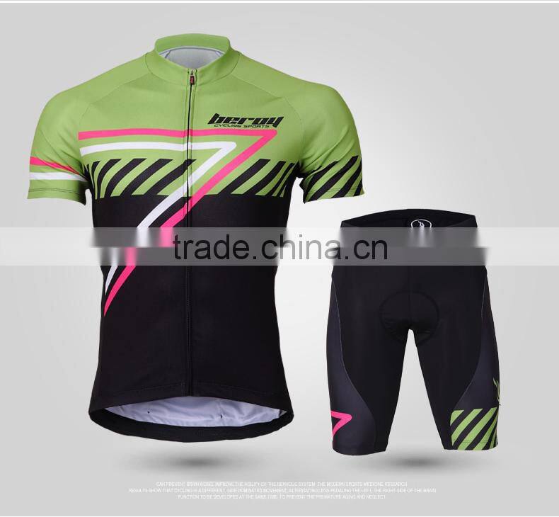 BEROY 2016 Hot Sale Team Cycling Jersey, Cycling Padding Bicycle Shirts and Shorts
