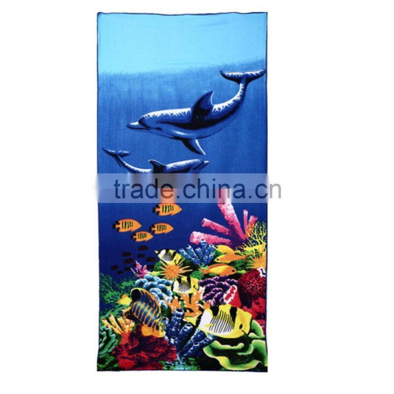 Custom design Promotional swimming pool velour microfiber/cotton towel/personality bath towel/cooling beach towel