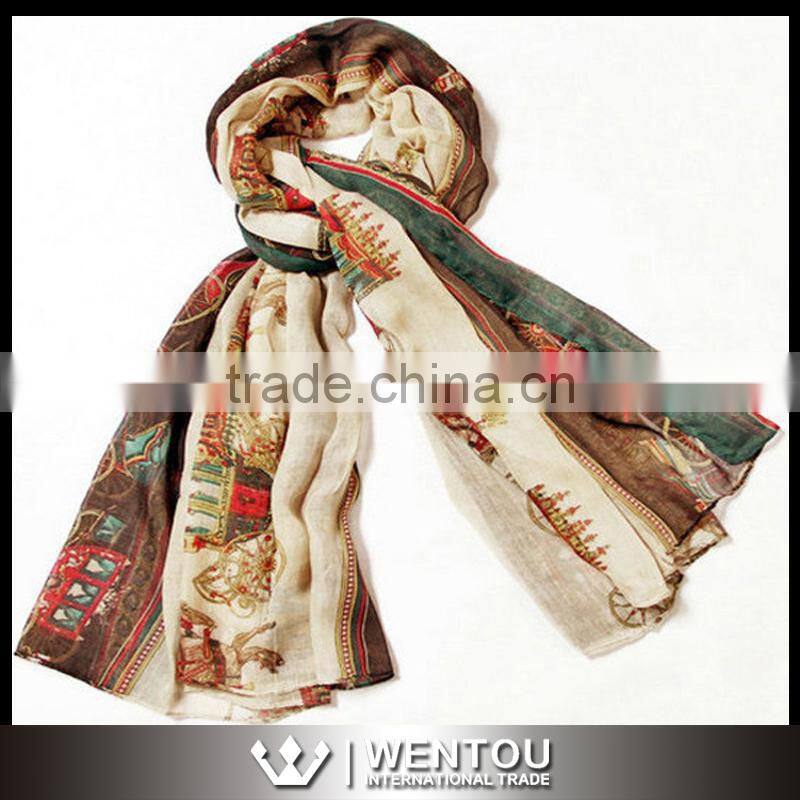 New Women Soft Long Carriage Fashionable Scarf