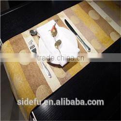 Custom Modern Design Table Linen Hotel Jacquard Round Table Cloth