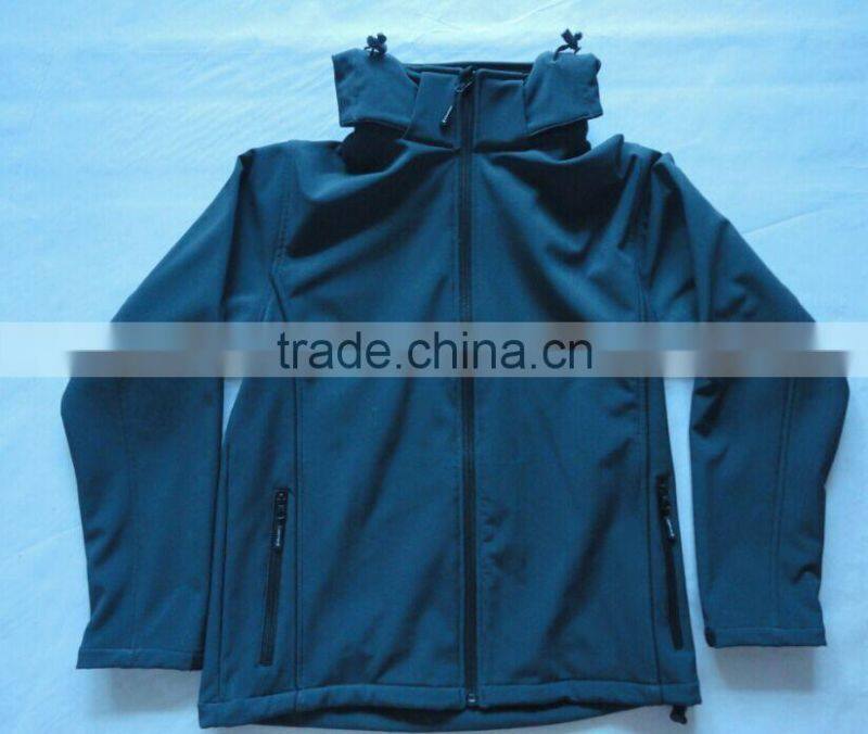 2016 Orange Women Softshell Jacket with hood