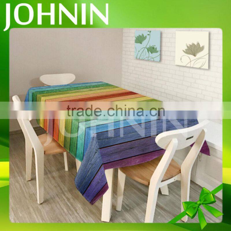 Wholesale OEM factory wedding party counter table cloth polyester