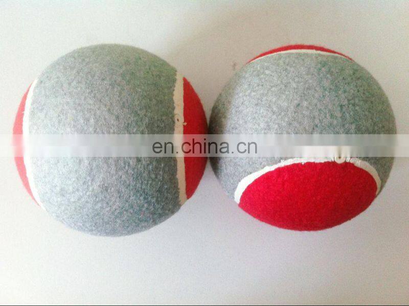 Red and gray 5" tennis ball Tennis ball large