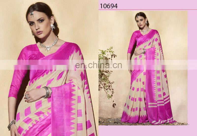 Indian Designer Kanjivaram Silk Saree | Shari | Sari for Party Wear