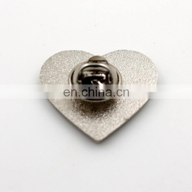 Unique Custom Metal Heart Badge/Emblem for Valentine's Day