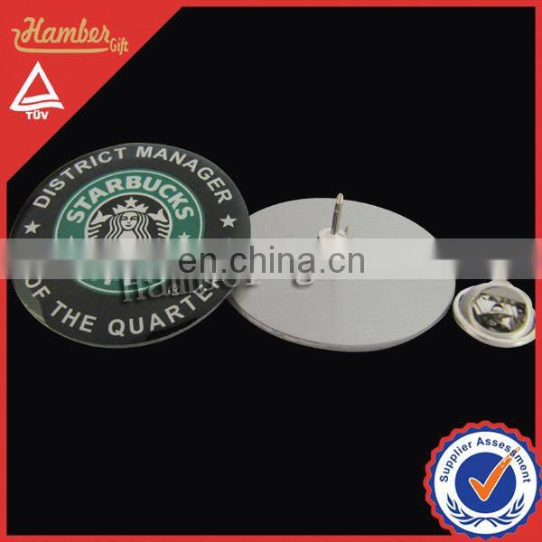Elegant starbuck coffee badge