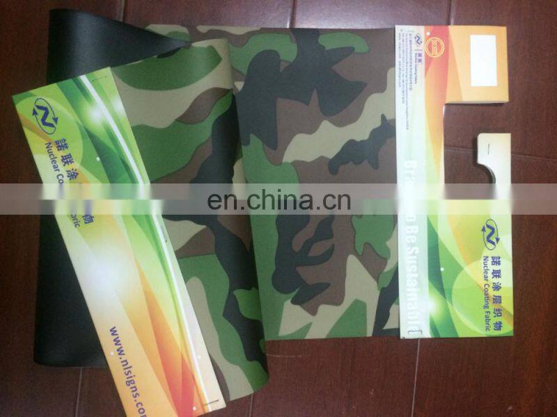 1250g/m2 Tent Reinforced PVC Camouflage Tarpaulin