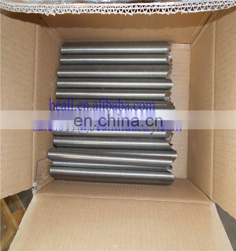 TP317L stainless steel High tensile M8 stud full screw threaded round bar rod