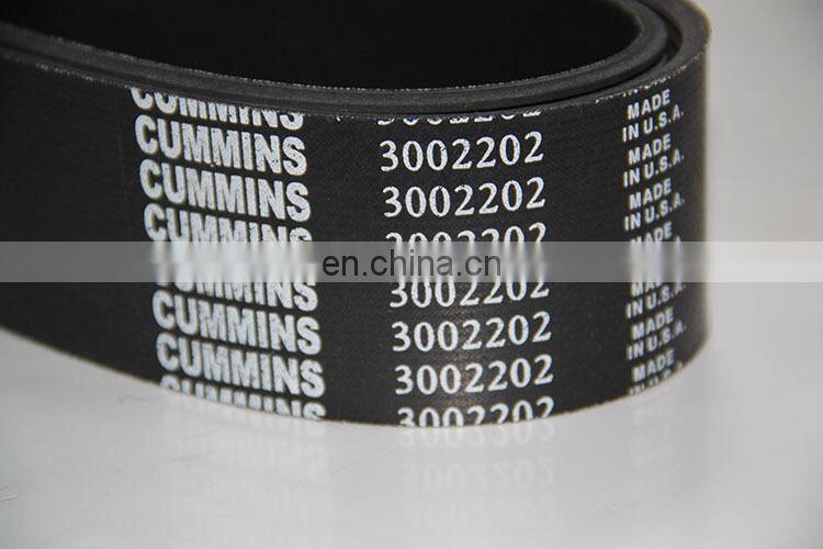 high quality generator fan belt 3002202/3807303 for cummins kta19