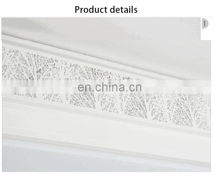 Factory Sale Modern Rectangular LED Ceiling Light Acrylic Iron Living Room Lighting