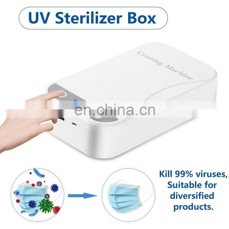 Available disinfection box for mobile phones, jewelry, beauty tools, multifunctional UV disinfection box
