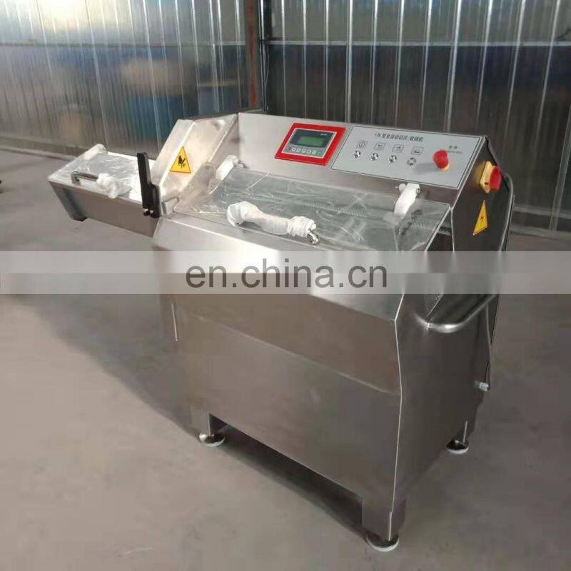 hot selling Chicken Fish Frozen Meat Bone Steak Cube Cutting Bacon Slicing Machine