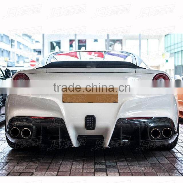 FOR FERRARI F12 CARBON/FOR F12 CARBON DIFFUSER/ D STYLE CARBON FIBER REAR DIFFUSER FOR FERRARI F12(JSK111203)