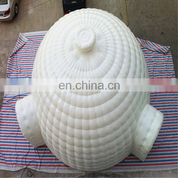 2018 Most Popular  Clear Roof Heat Inflatable Camping Igloo Tent Blow Up Snow Garden Igloo Tent