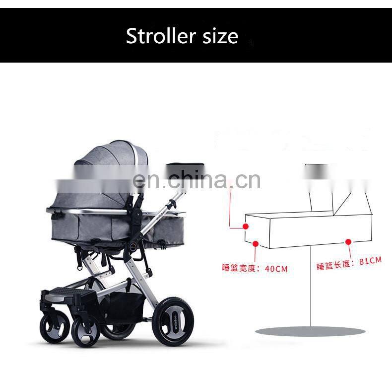 hot mom baby stroller 3 in 1/baby stroller folding bike/4 in 1 baby stroller