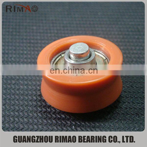 v groove track roller small roller wheel balcony glazing system roller