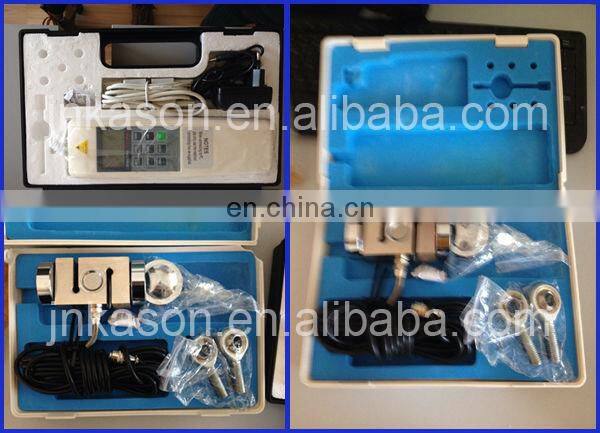 HF-100K Digital Push Pull Dynamometer Push Pull Force Gauge With S Type High Precision Sensor