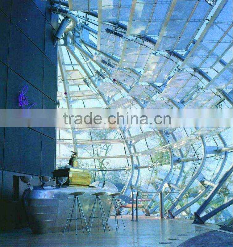 6mm+12A+6mm Architectural Glass Curtain Wall with CE & ISO9001