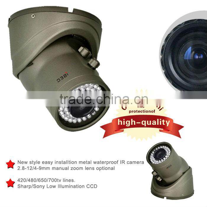 2.0 Mega Pixel HD-SDI Varifocal Lens Dome Camera